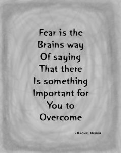 fear means overcome