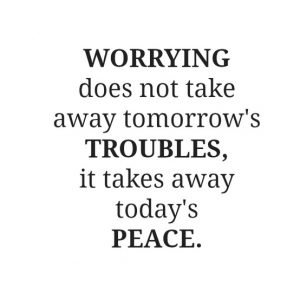 15 worrying troubles peace