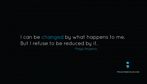 changed by what happens not reduced