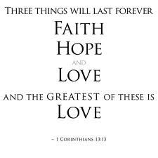 faith hope love forever