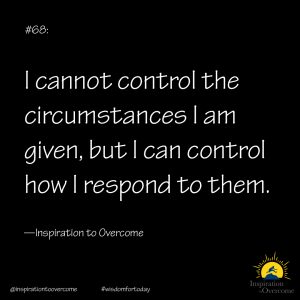 cannot control circumstances