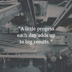 little progress big results