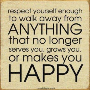 respect yourself enough to walk away robert tew